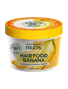 crema para cabello hairfood banana